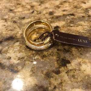 Henri Bendel Luxe Fluid Metal Ring